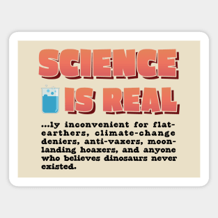 Science Is Real Magnet